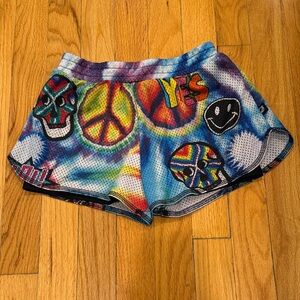 Terez Kids Graphic Athletic Shorts Size Medium